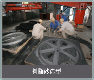 樹脂砂造型